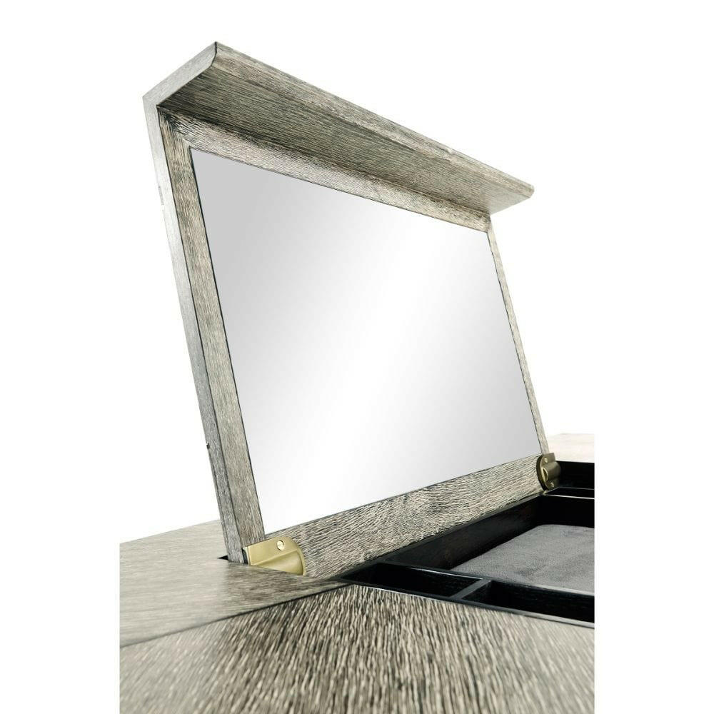 Jonathan Charles Dressing Table Transitional - Dark French Oak.