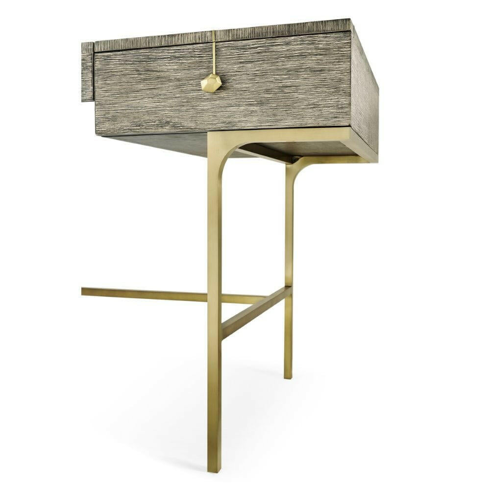 Jonathan Charles Dressing Table Transitional - Dark French Oak.