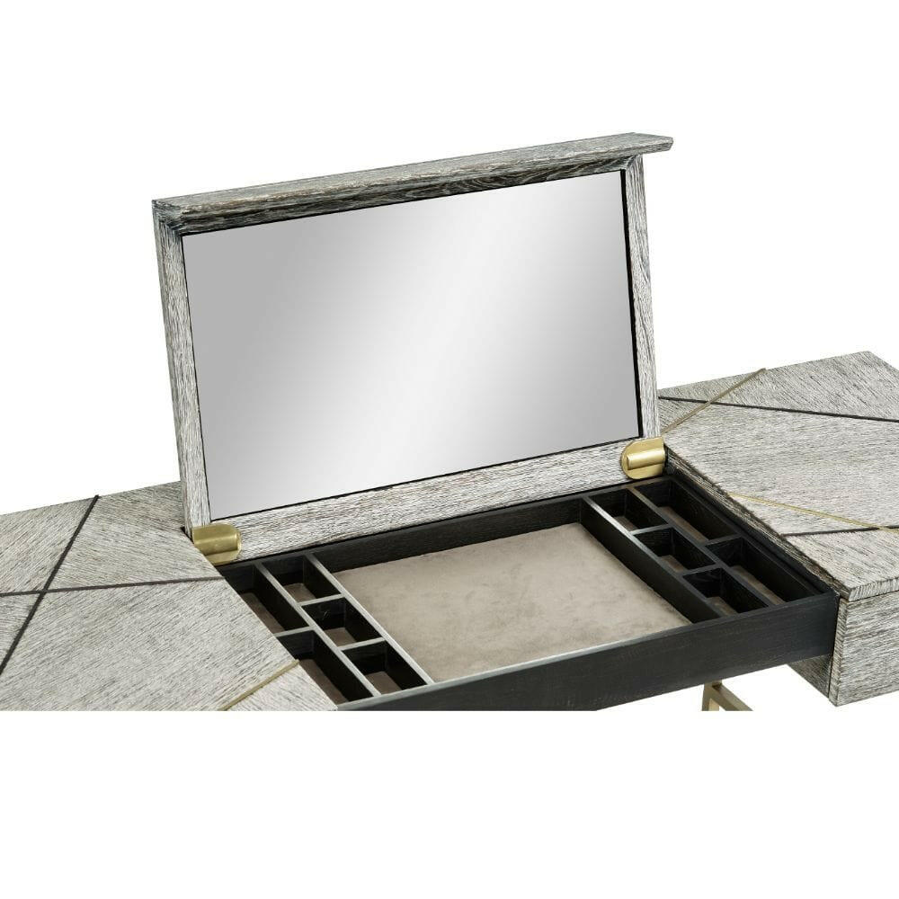 Jonathan Charles Dressing Table Transitional - Light French Oak.