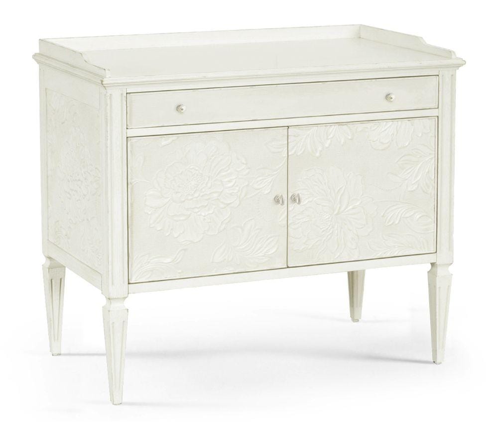 Jonathan Charles Sleeping Jonathan Charles Floral Bedside Cabinet House of Isabella UK