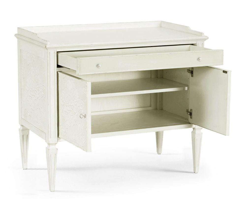 Jonathan Charles Floral Bedside Cabinet.
