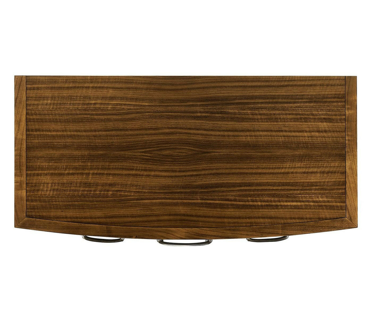 Jonathan Charles Garonne Walnut Tall Chest of Drawers.