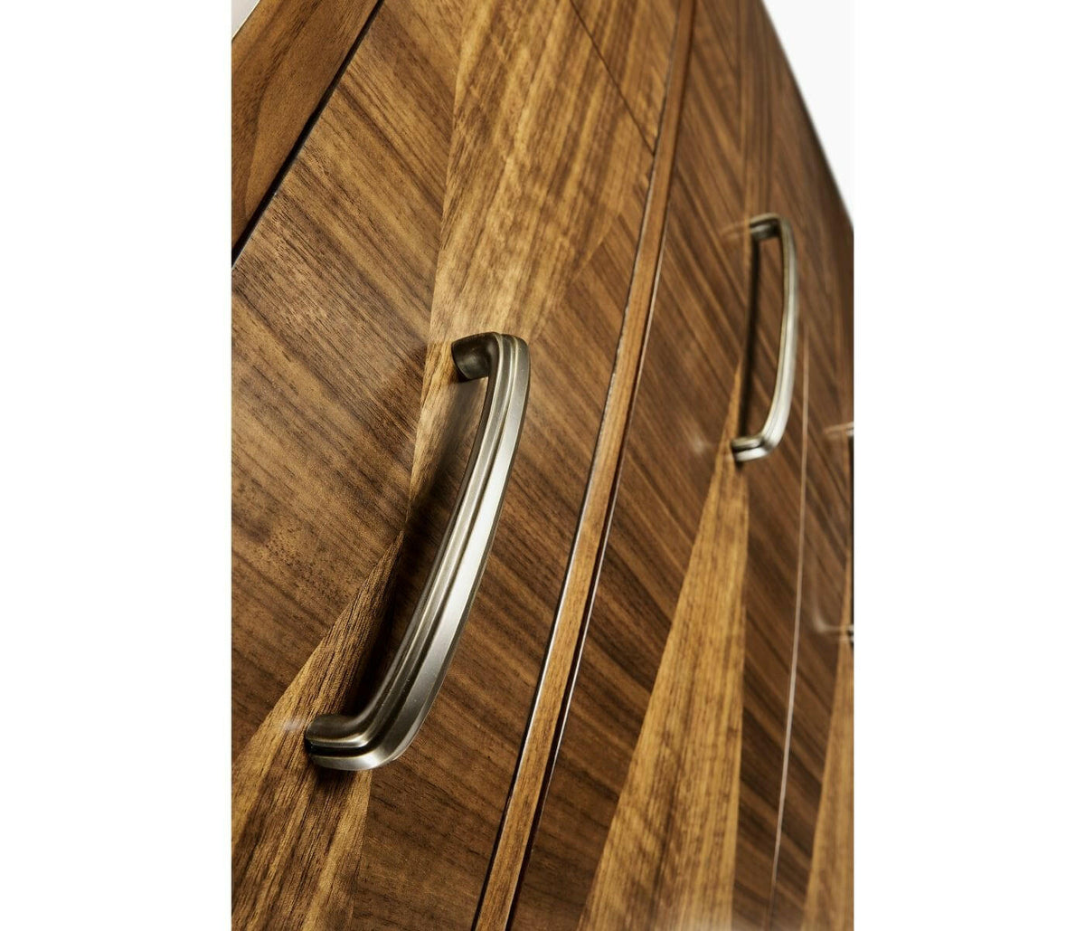 Jonathan Charles Garonne Walnut Tall Chest of Drawers.