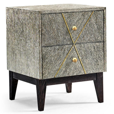 Jonathan Charles Sleeping Jonathan Charles Geometric Bedside Table House of Isabella UK