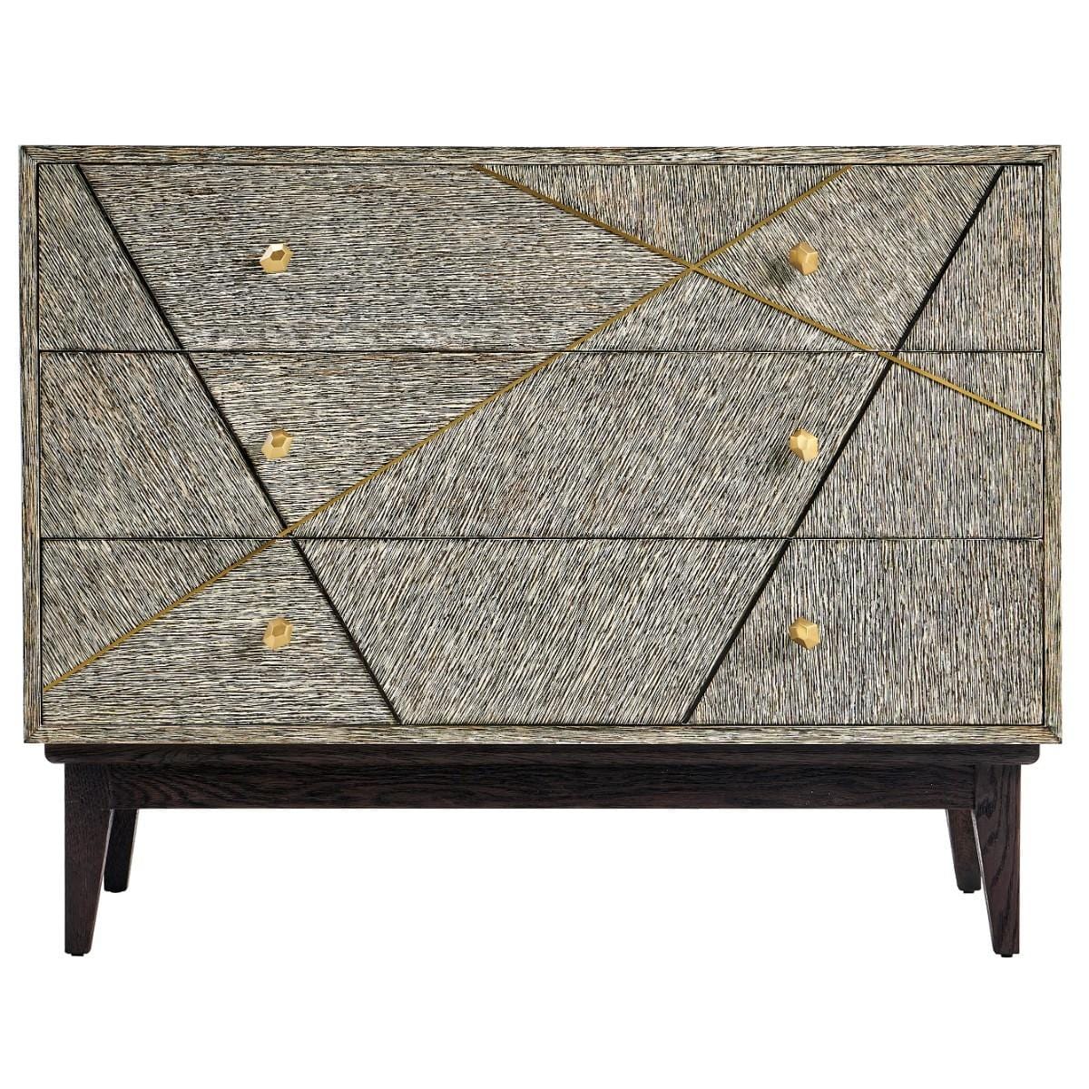 Jonathan Charles Sleeping Jonathan Charles Geometric Chest of Drawers House of Isabella UK