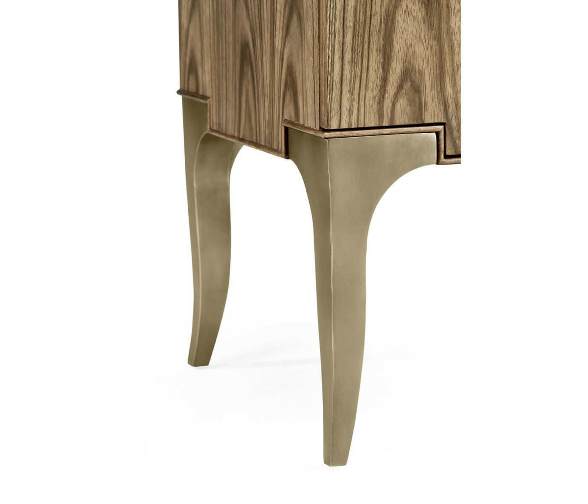 Jonathan Charles Golden Amber Bedside Table.