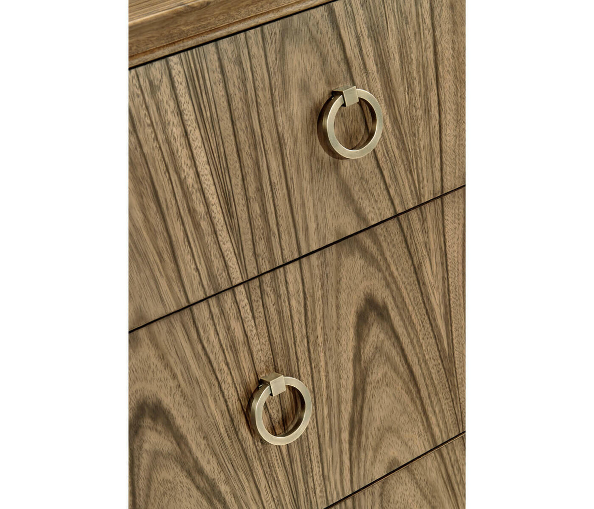 Jonathan Charles Golden Amber & Brass Dresser.