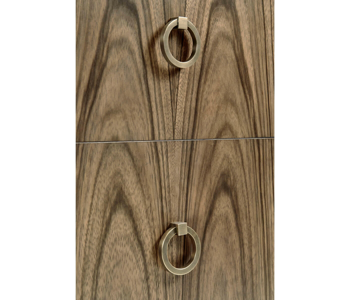 Jonathan Charles Golden Amber & Brass Dresser.