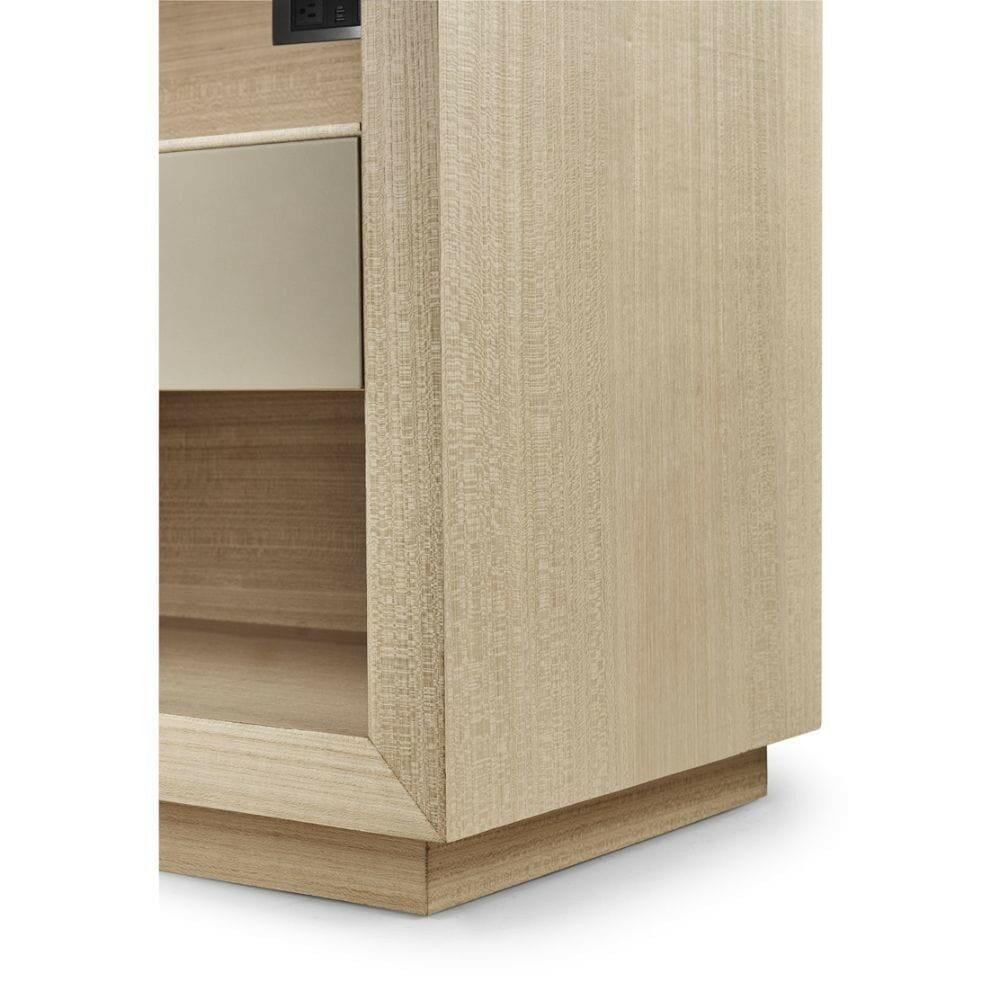 Jonathan Charles Hadal Bedside Cabinet with Drawer.