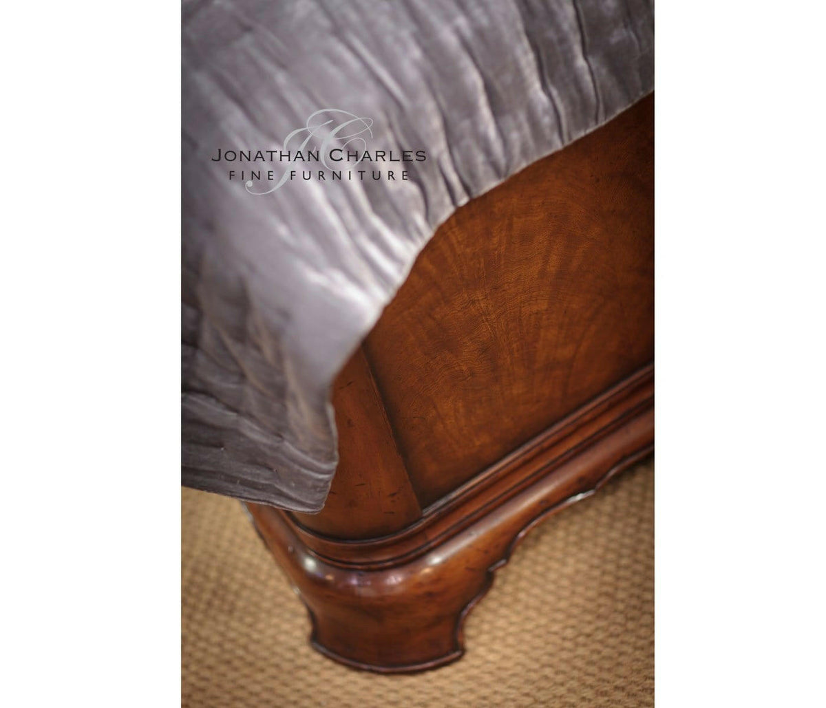 Jonathan Charles King Sleigh Bed Monarch.