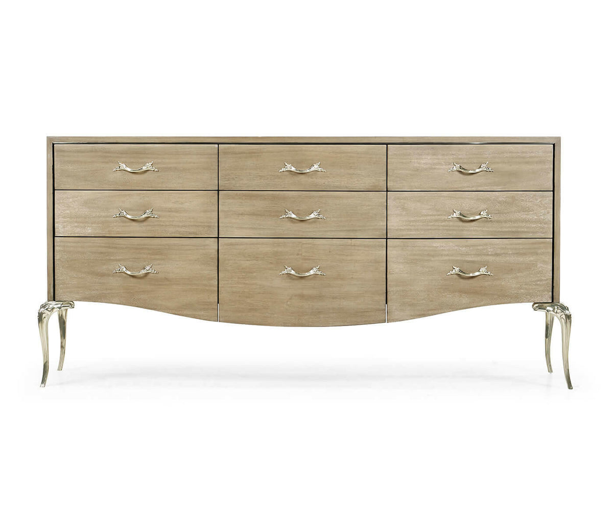 Jonathan Charles Parisian 9 Drawer Dresser.