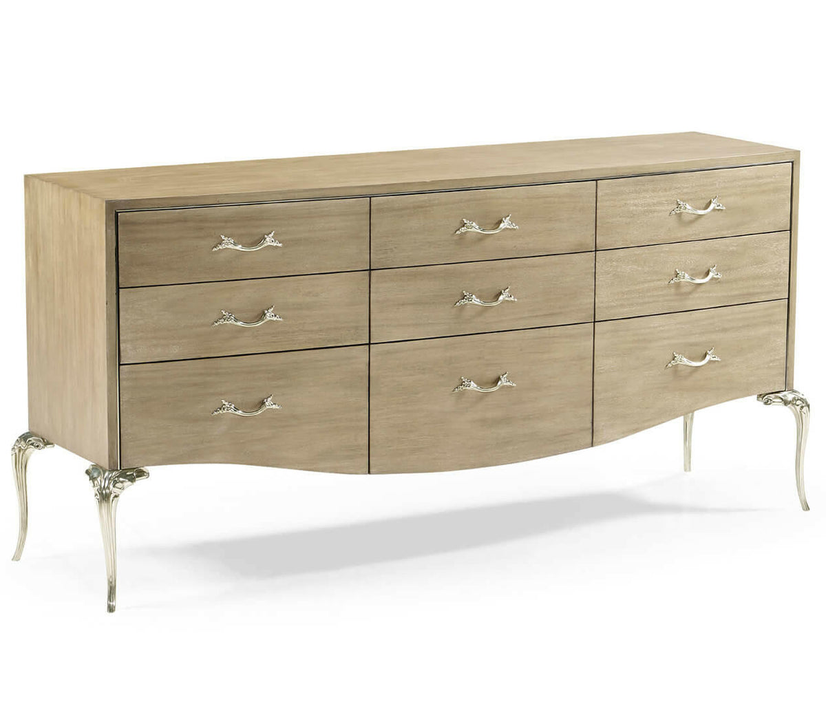 Jonathan Charles Parisian 9 Drawer Dresser.