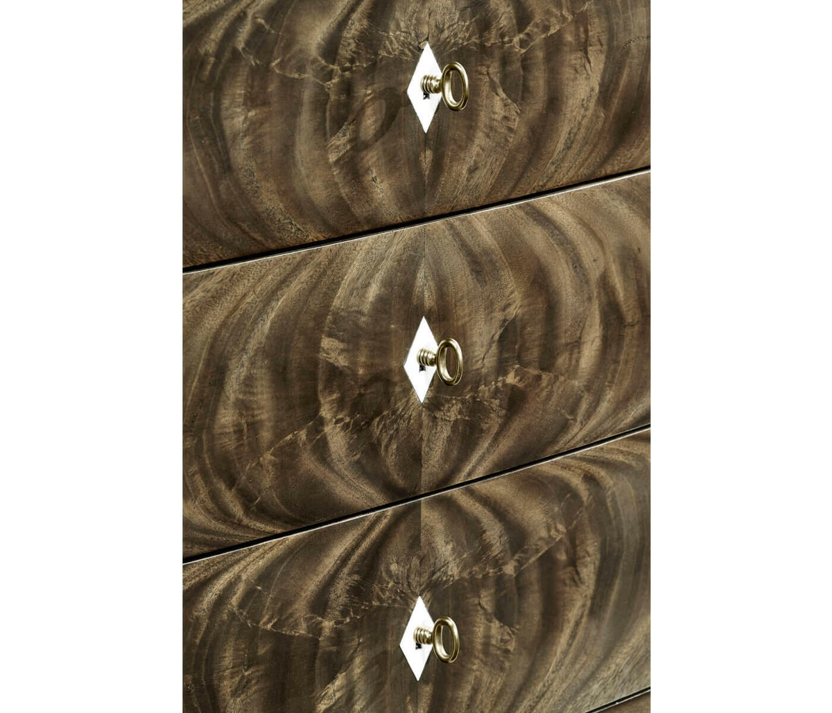 Jonathan Charles Small Bleached Mahogany Chest of Drawers.