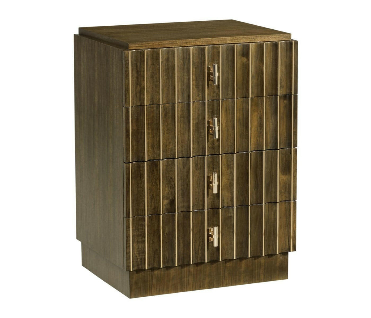 Jonathan Charles Small Chest of Drawers Reeded.