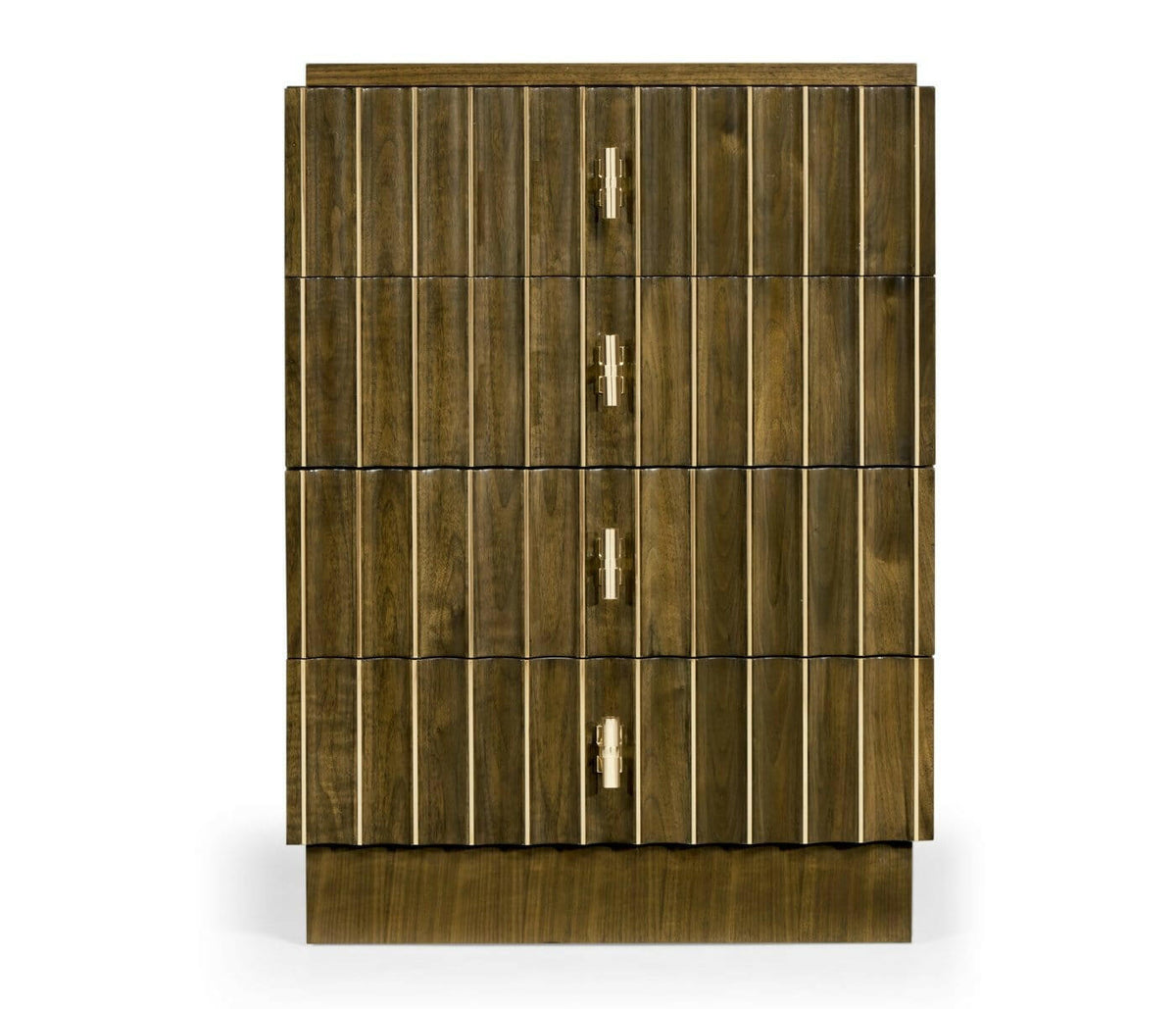 Jonathan Charles Small Chest of Drawers Reeded.