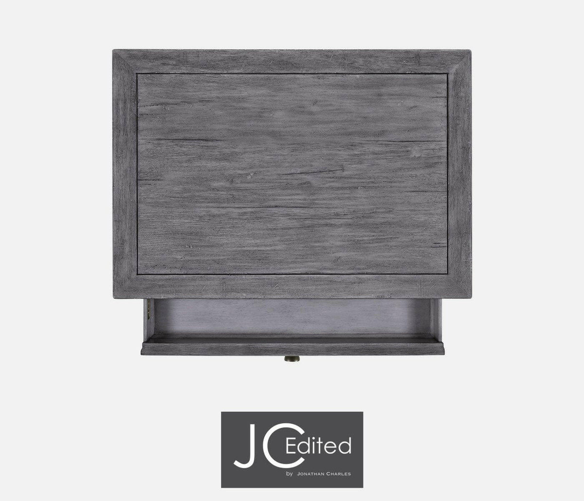 Jonathan Charles Small Chest of Drawers Rustic in Antique Dark Grey.