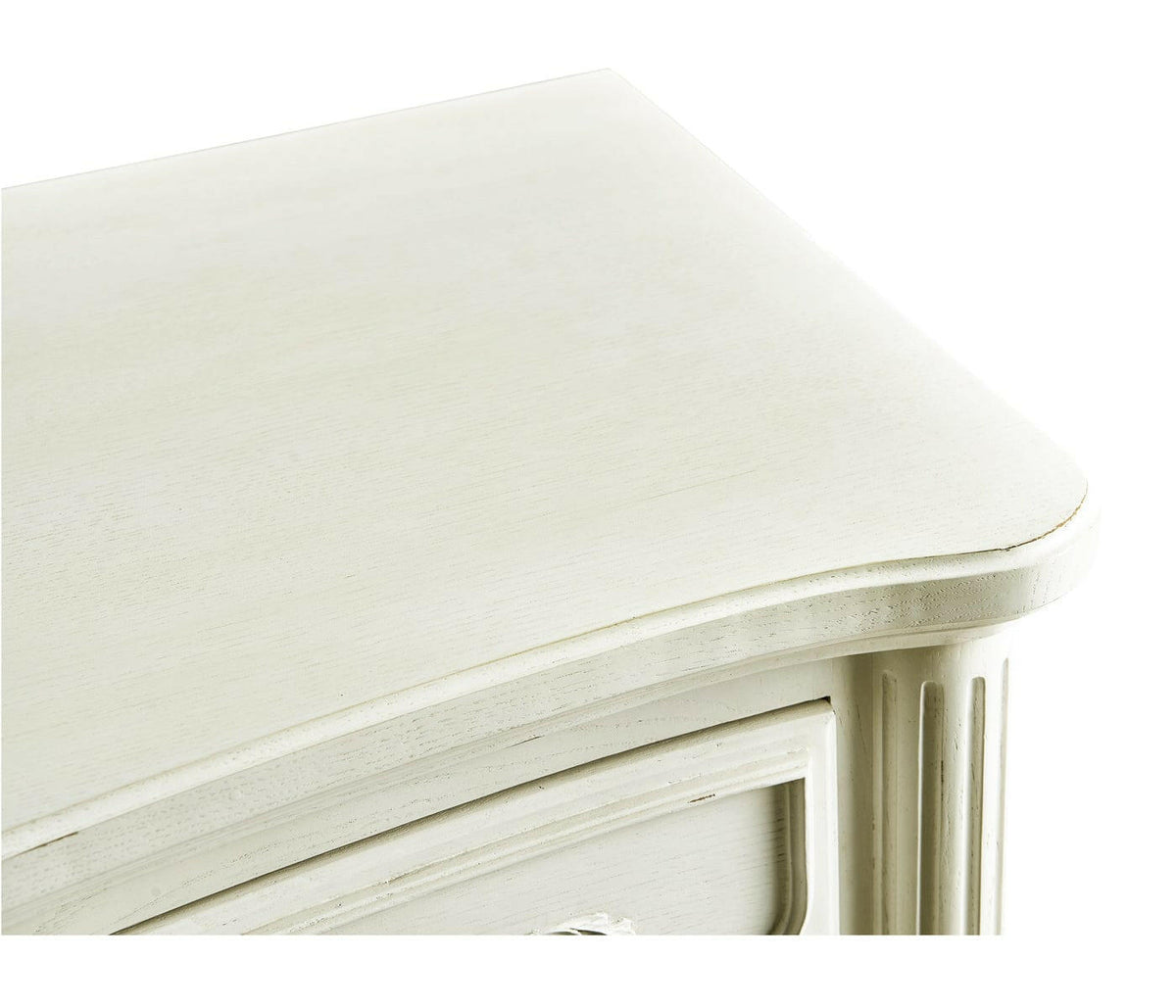 Jonathan Charles Stratus Chest of Drawers in White.