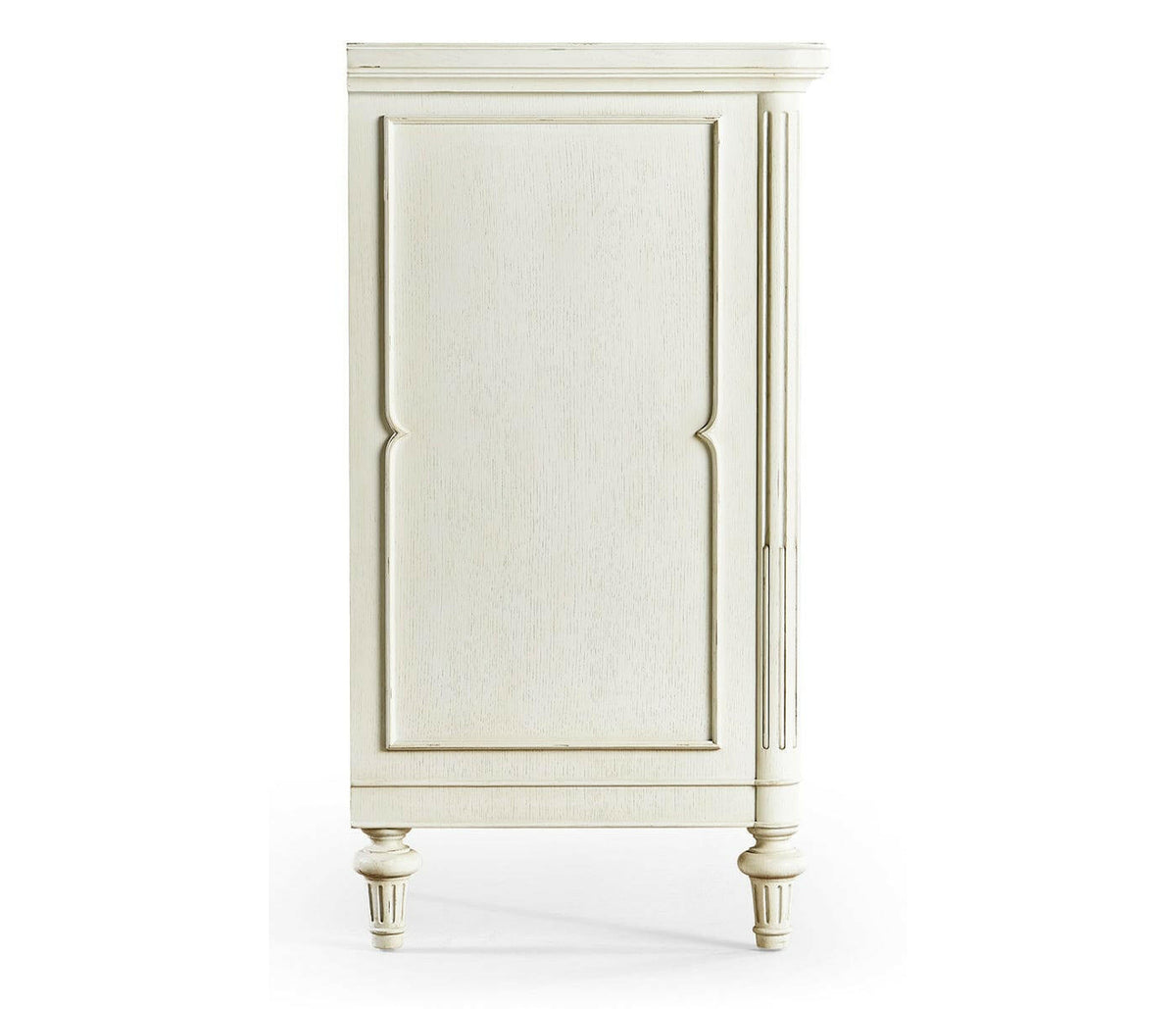 Jonathan Charles Stratus Chest of Drawers in White.