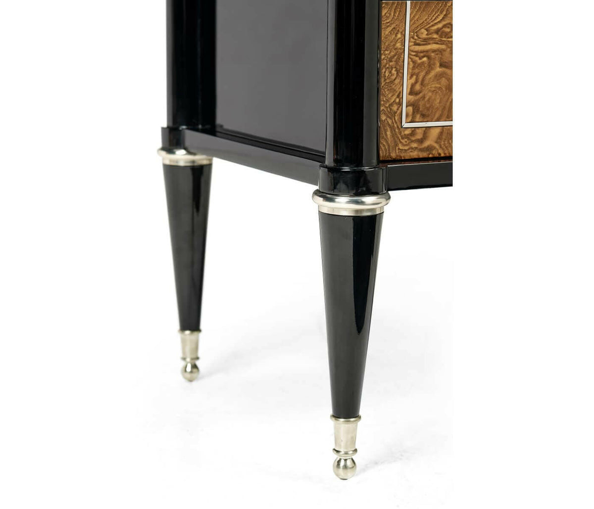 Jonathan Charles Wisconsin Bedside Table with Marble Top.