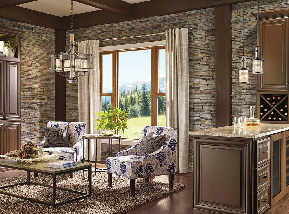 Ahrendale 3 Light Duo-Mount Chandelier.