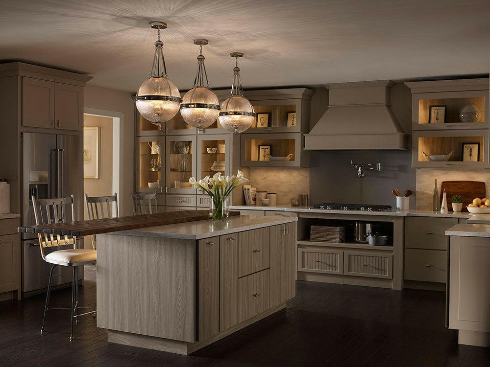 Aster 3 Light Pendant – Polished Nickel.