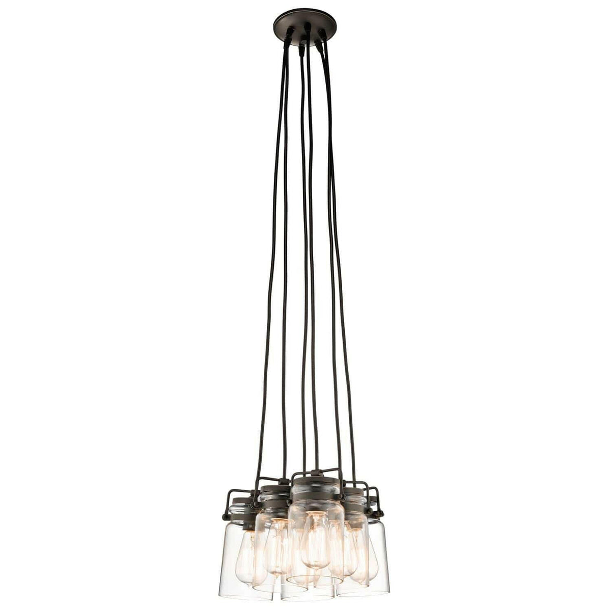 Brinley 6 Light Pendant – Olde Bronze.