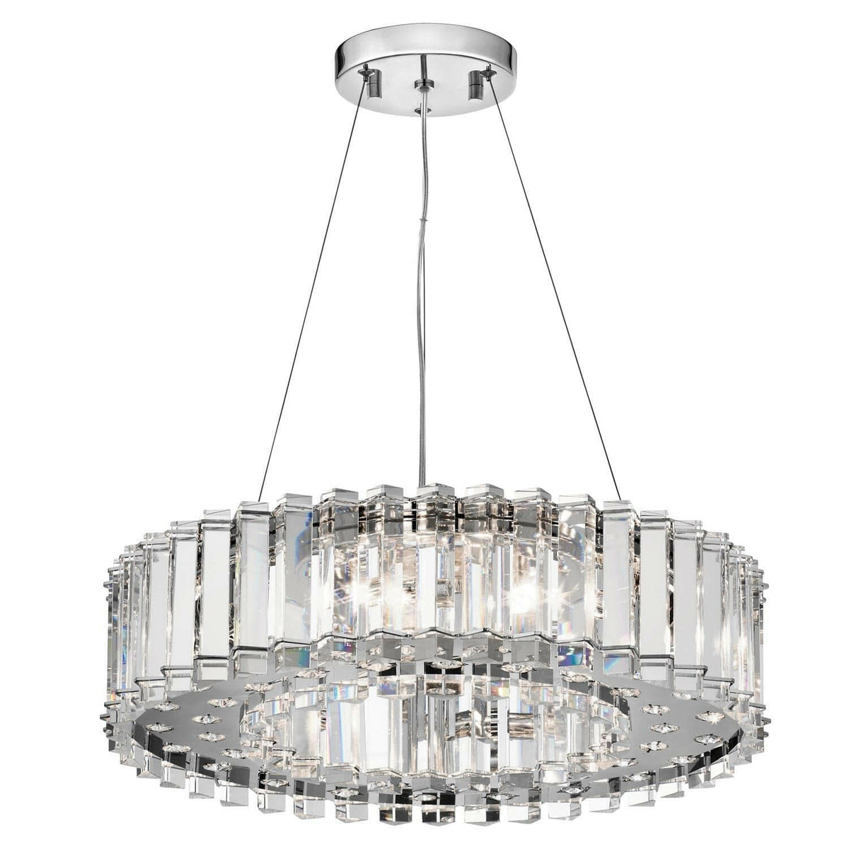 Crystal Skye 8 Light Chandelier.