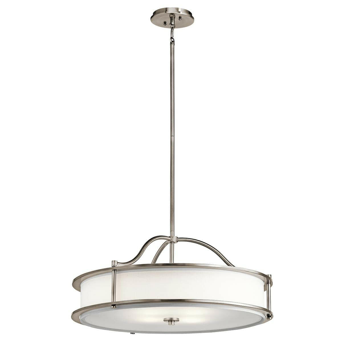 Emory 4 Light Chandelier/Semi Flush – Classic Pewter.