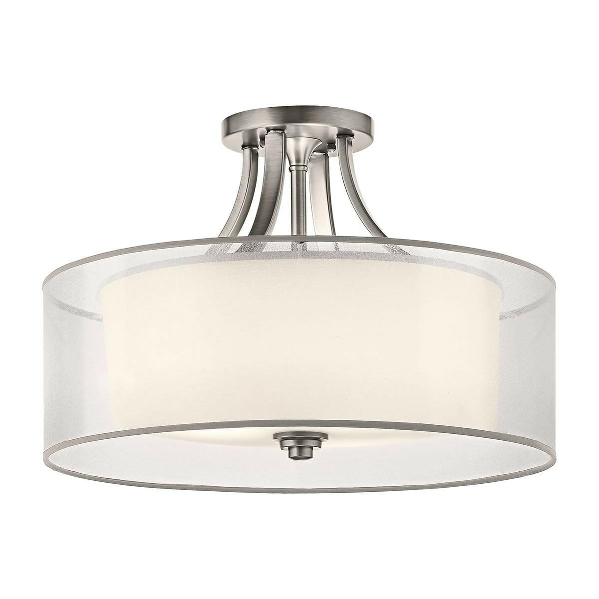 Kichler Lighting Lacey 4 Light Semi-Flush Mount – Antique Pewter House of Isabella UK