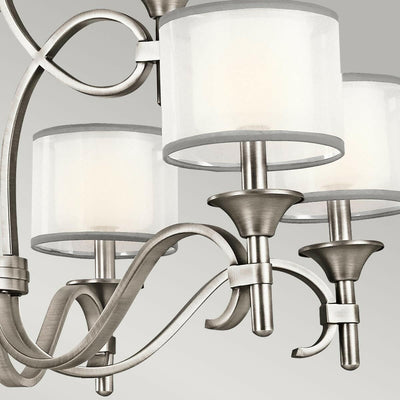 Kichler Lighting Lacey 9 Light Chandelier – Antique Pewter House of Isabella UK