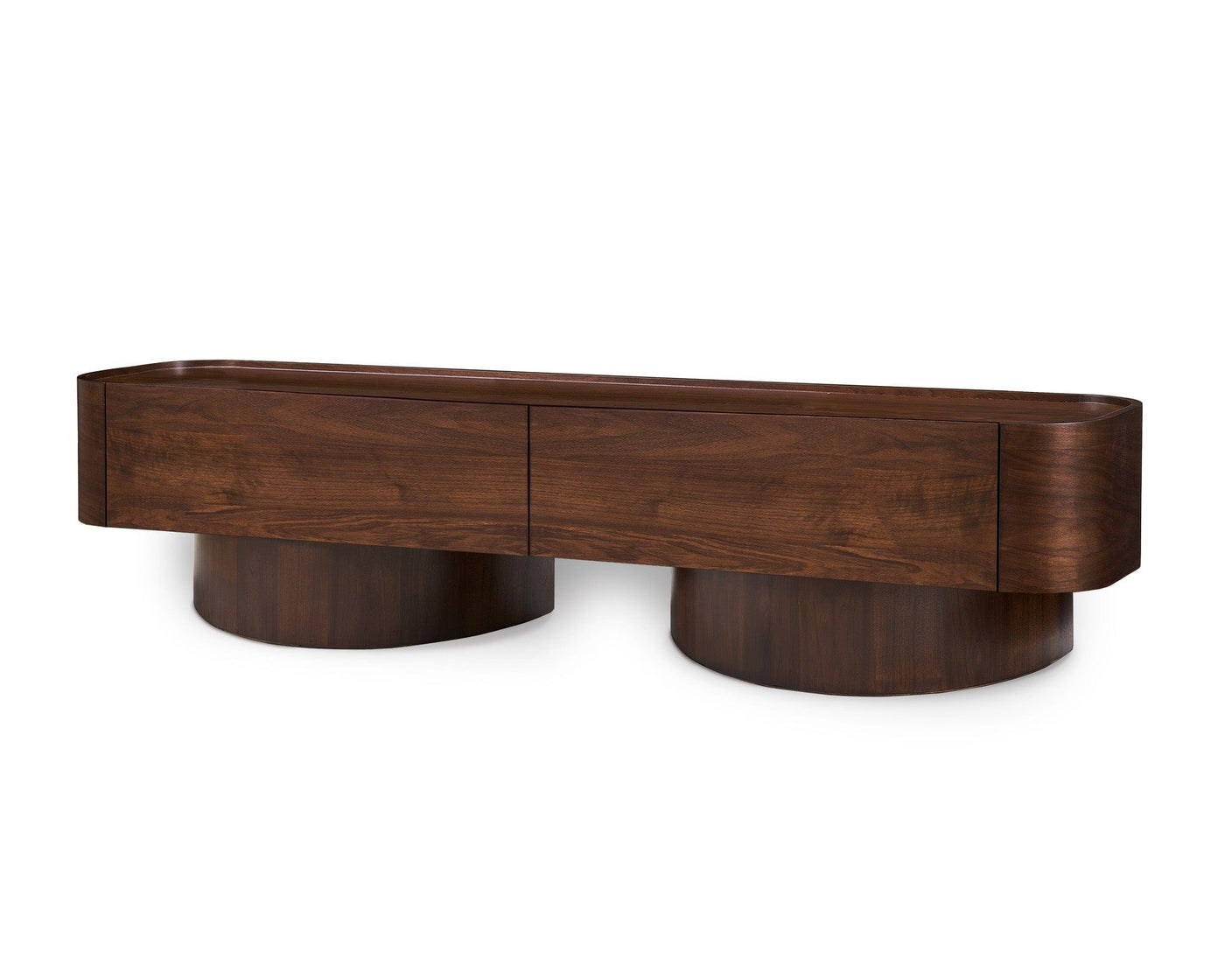 Liang & Eimil Living Butka Media Sideboard - Natural Walnut House of Isabella UK