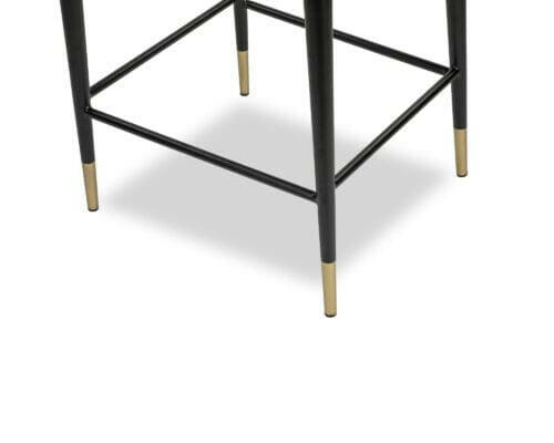 Coltrane Counter Stool - Gainsborough Ochre Velvet | OUTLET.