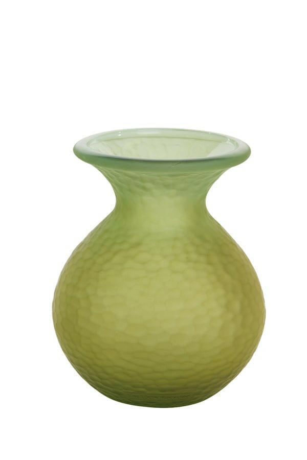 Light & Living Accessories Vase 20x24,5 cm OZARK glass matt green House of Isabella UK