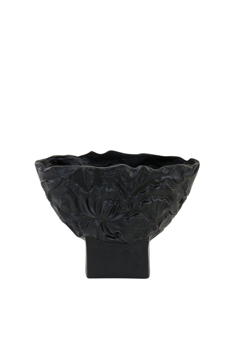 Light & Living Accessories Vase 34x13x24 cm PALESA matt black House of Isabella UK