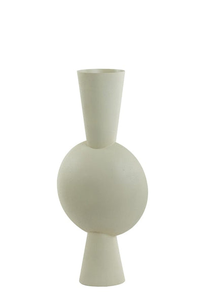 Light & Living Accessories Vase 38x17,5x79,5 cm KAVANDU light grey House of Isabella UK