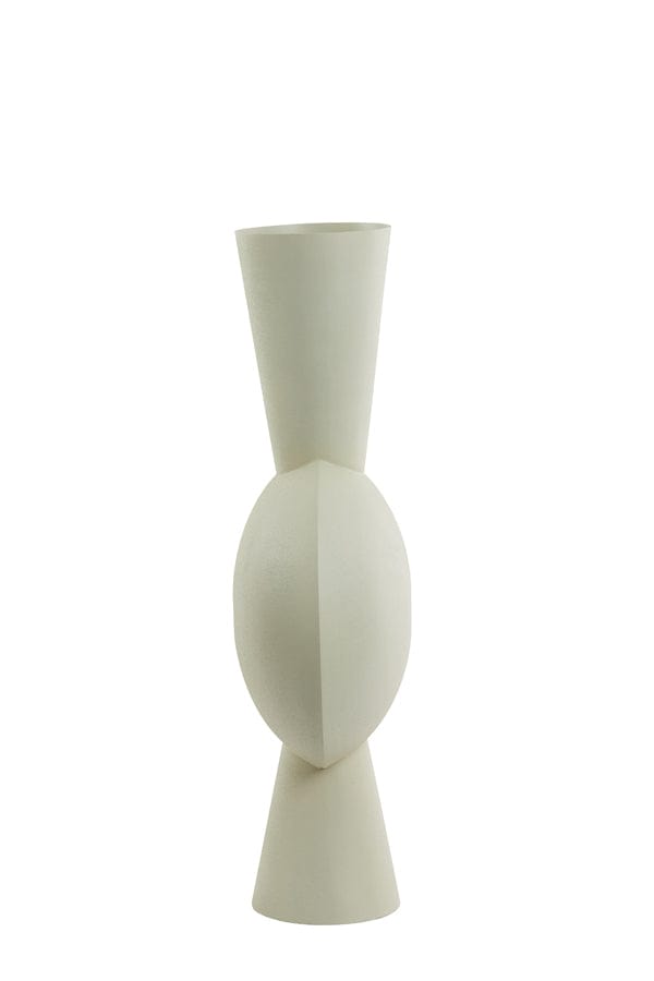 Light & Living Accessories Vase 38x17,5x79,5 cm KAVANDU light grey House of Isabella UK