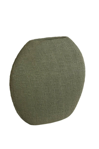 Light & Living Accessories Vase deco 50x20,5x45,5 cm MASHABA green grey House of Isabella UK