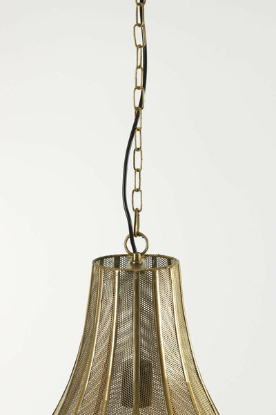 Light & Living Lighting Hanging lamp 29x48,5 cm MICHA gold House of Isabella UK