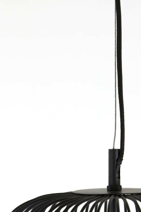 Light & Living Lighting Hanging lamp 35x55 cm RILANU matt black House of Isabella UK