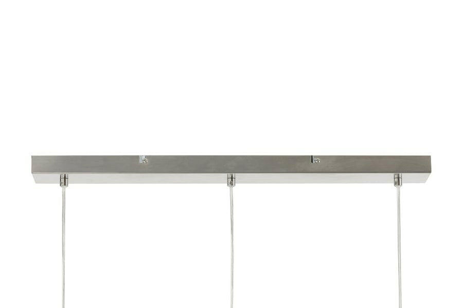 Light & Living Lighting Hanging lamp 3L 65x12x18,5 cm VANCOUVER nic. sat.-glass House of Isabella UK