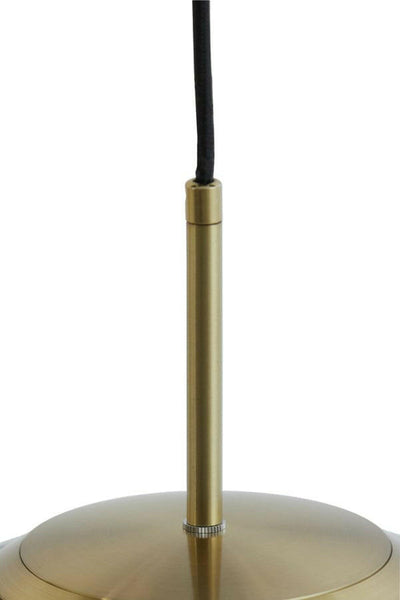 Light & Living Lighting Hanging lamp 40 cm MAGDALA glass brown+gold House of Isabella UK