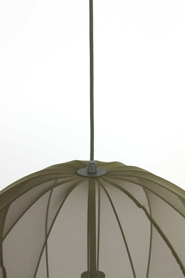 Light & Living Lighting Hanging lamp 50x60 cm PLUMERIA dark green House of Isabella UK