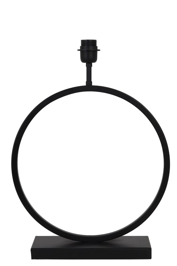 Light & Living Lighting Lamp base 40x12,5x52 cm LIVA matt black House of Isabella UK