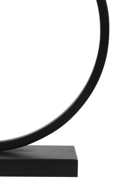 Light & Living Lighting Lamp base 40x12,5x52 cm LIVA matt black House of Isabella UK