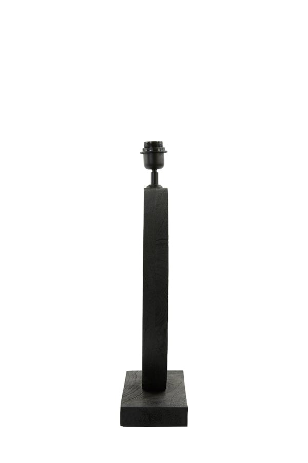 Light & Living Lighting Lamp base 41x13x44 cm TINAR wood matt black House of Isabella UK