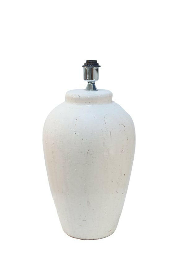 Light & Living Lighting Lamp base Ø30x55 cm VESUVIUS small white House of Isabella UK