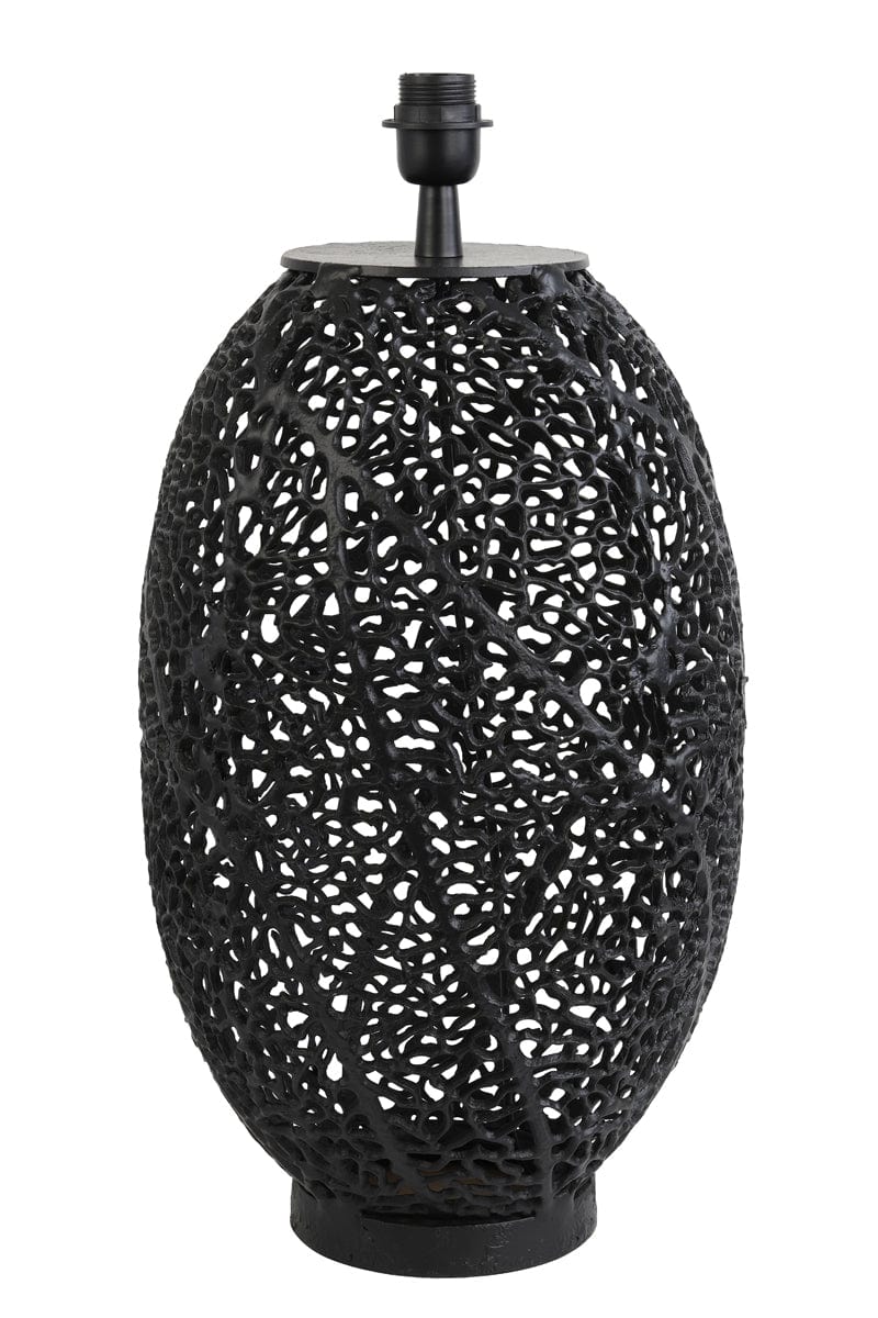 Light & Living Lighting Lamp base Ø32x55 cm SINULA matt black House of Isabella UK