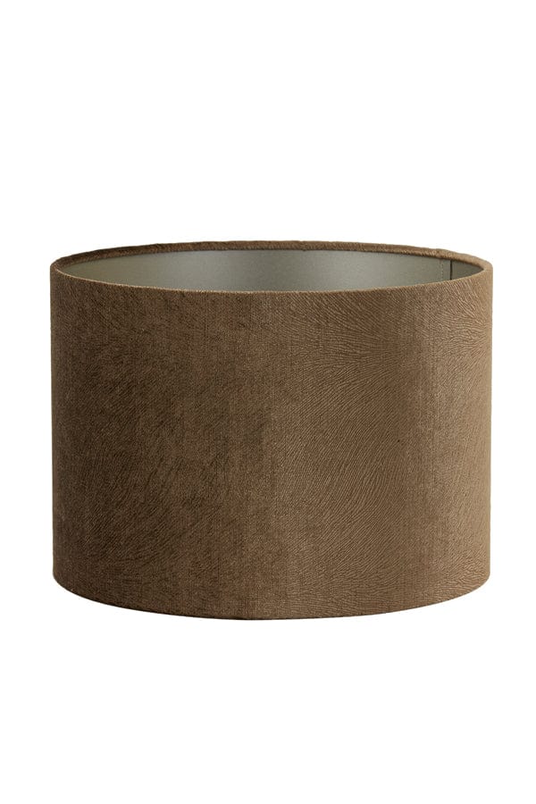 Light & Living Lighting Shade cylinder 20-20-15 cm LUBIS brown House of Isabella UK