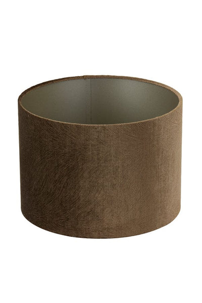 Light & Living Lighting Shade cylinder 20-20-15 cm LUBIS brown House of Isabella UK