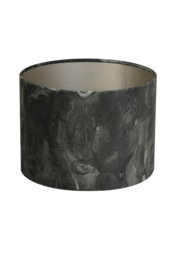 Light & Living Lighting Shade cylinder 20-20-15 cm MARBLE dark green House of Isabella UK